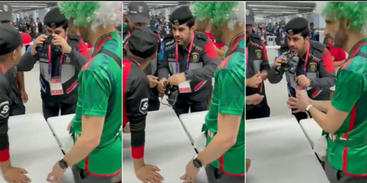 Pazzesco ai Mondiali: la sicurezza trova alcolici nascosti nei binocoli dei tifosi!