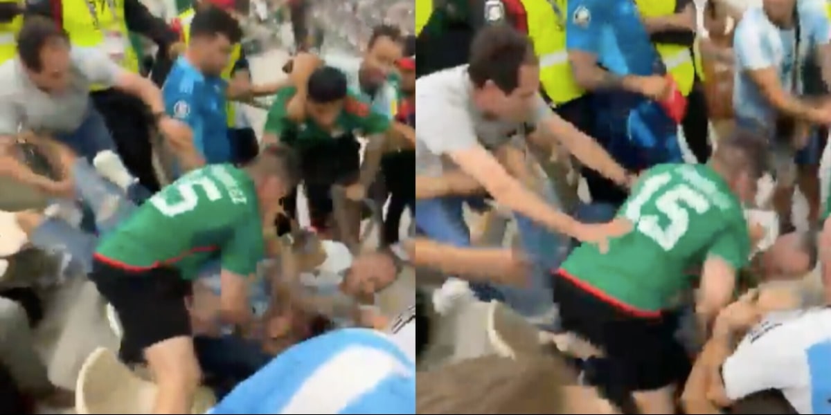 Argentina-Messico finisce in rissa: una frase ha fatto scattare i tifosi
