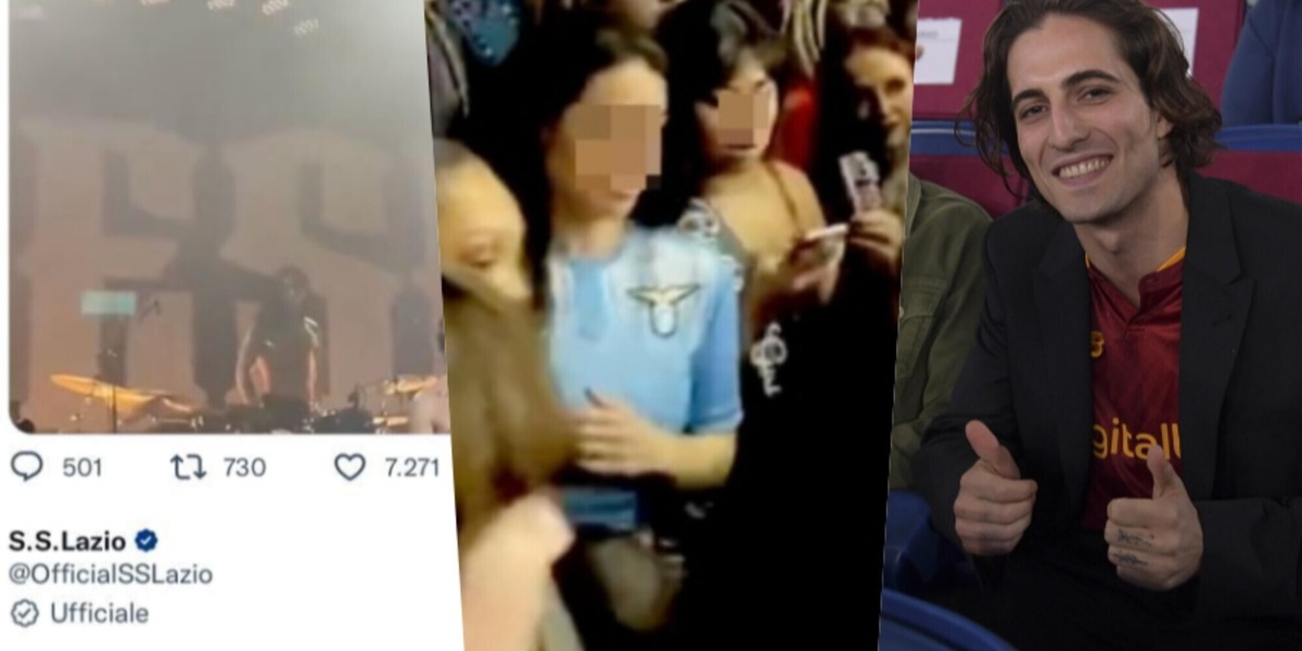 La Lazio risponde a Damiano dei Maneskin: il tweet diventa virale