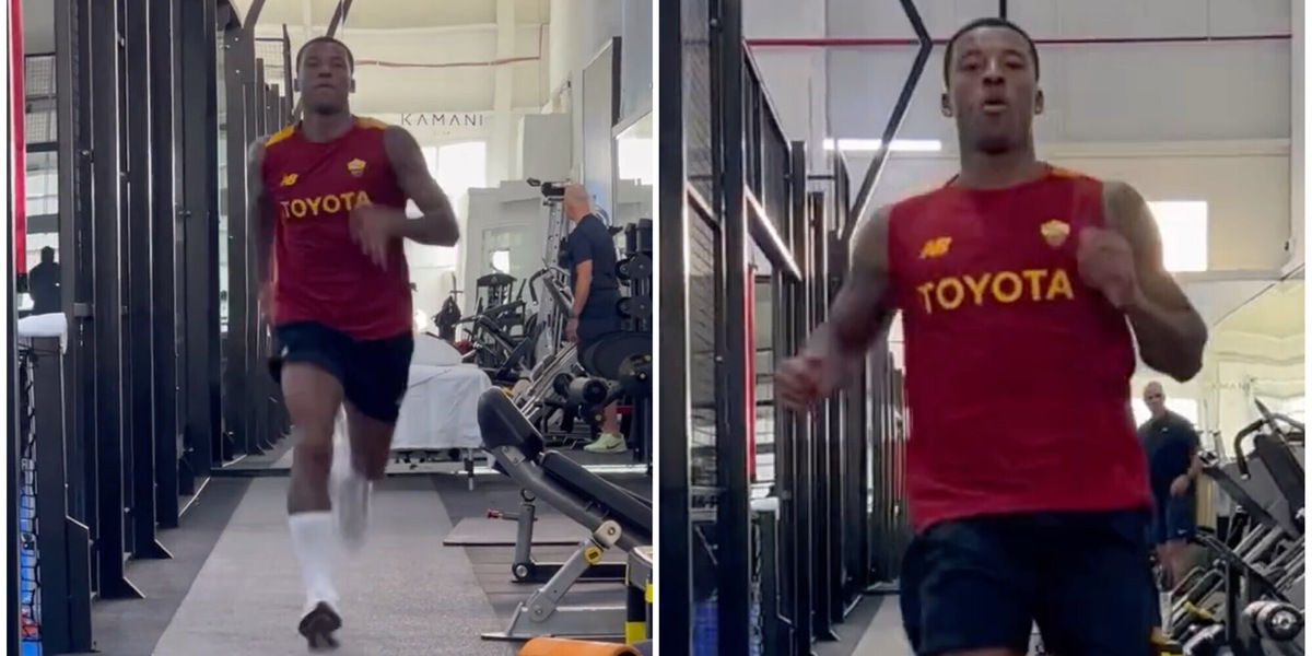 Wijnaldum corre verso il recupero: il video fa impazzire i tifosi della Roma