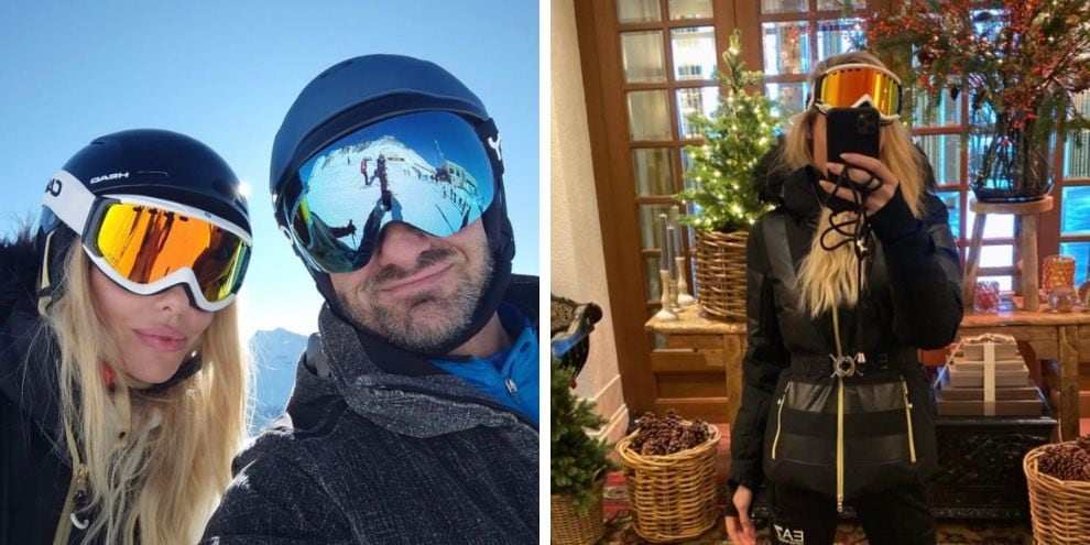 Ilary Blasi felice a St Moritz: ecco chi c'è con lei oltre a Bastian