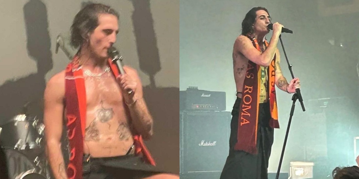 Damiano dei Maneskin, altro gesto d'amore per la Roma: ecco cosa è successo ad Atlanta