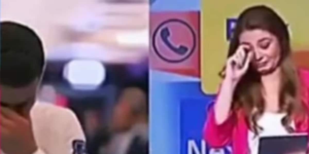 Ronaldo, lacrime contagiose: la giornalista piange in diretta tv. Dove è successo