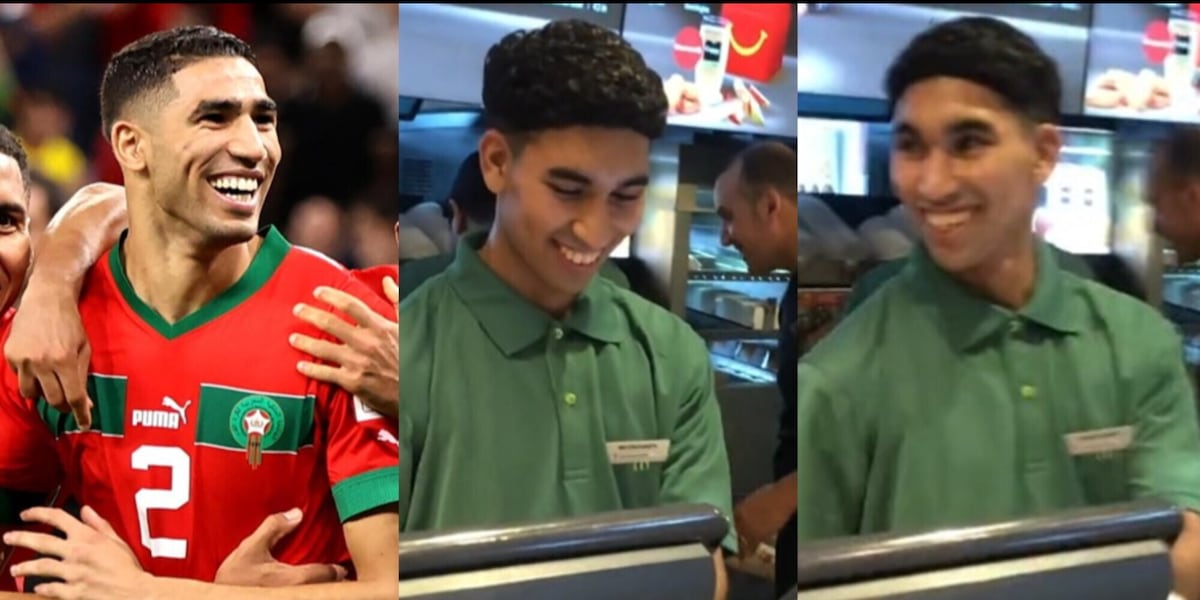 Hakimi commesso in un fast food? Il sosia scatena i tifosi presenti