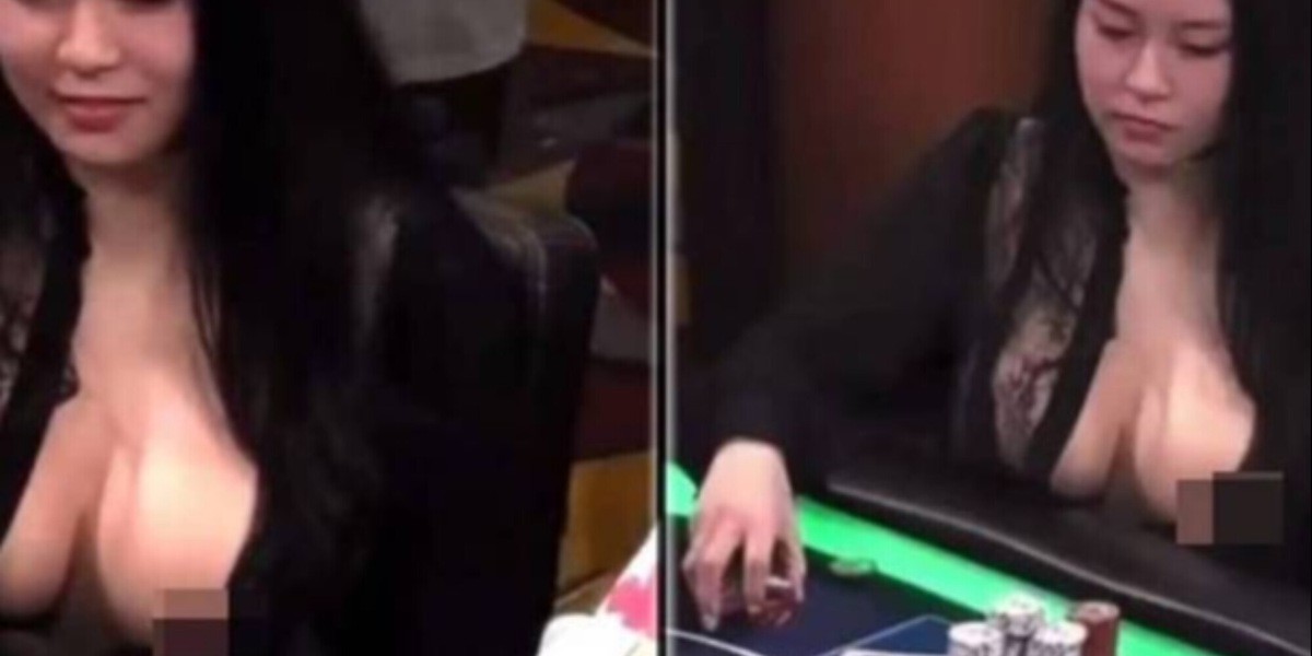 Giocatrice di poker mostra il seno per distrarre i rivali: “Chiedo scusa”