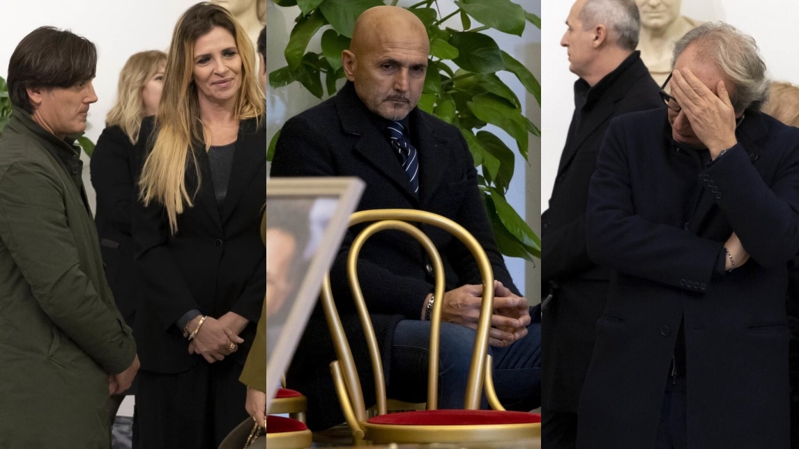 Mihajlovic, da Spalletti a Montella a Giorgia Meloni: l'omaggio alla camera ardente