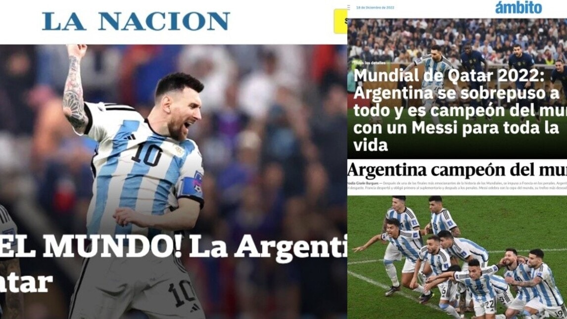 "Messi per tutta la vita": la stampa argentina celebra il trionfo