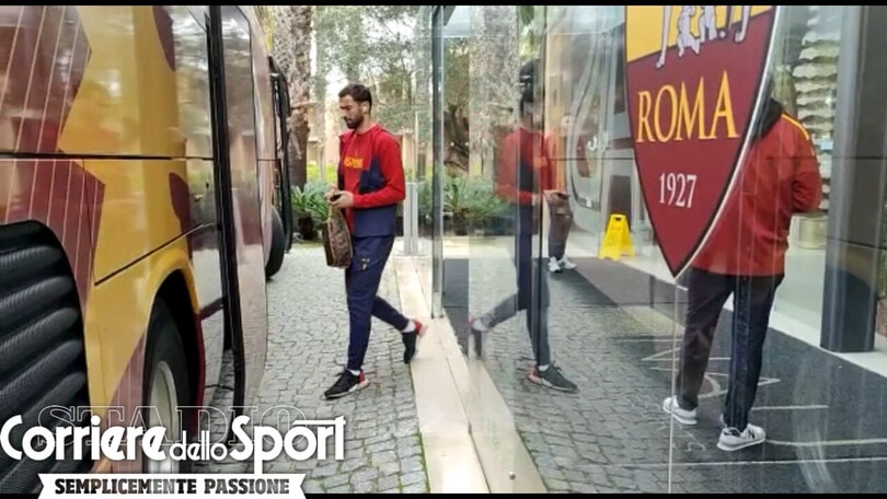 La Roma pronta all’allenamento: c’è anche Rui Patricio