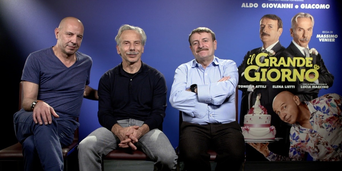 Il grande giorno, l'intervista ad Aldo, Giovanni e Giacomo