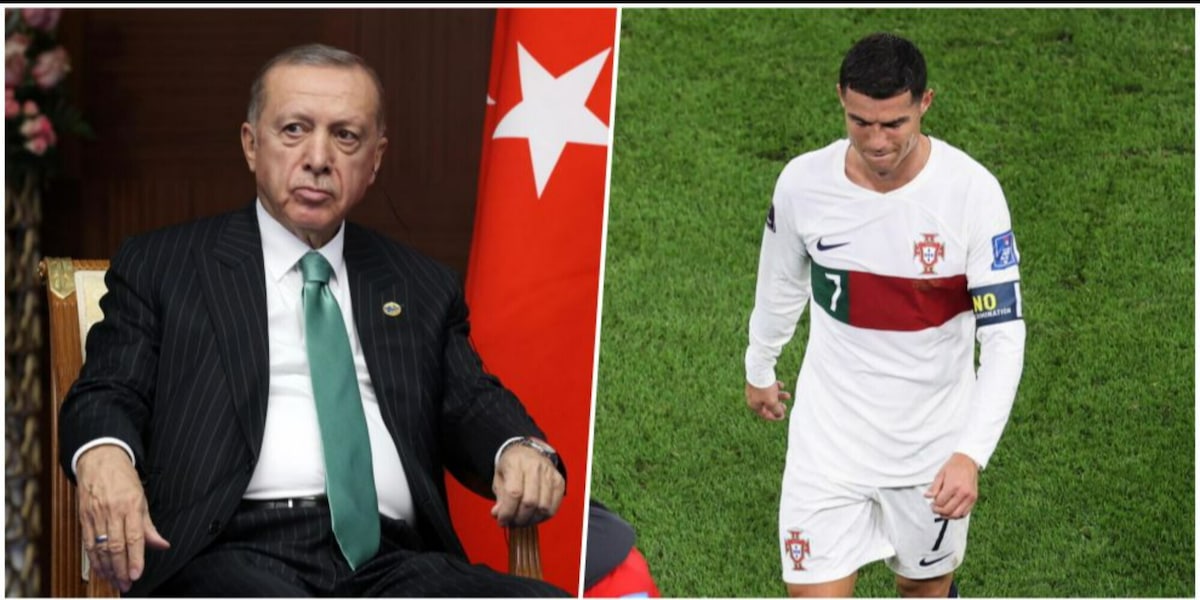 L'incredibile teoria di Erdogan sul flop di Ronaldo ai Mondiali: penalizzato per un motivo politico legato alla Palestina