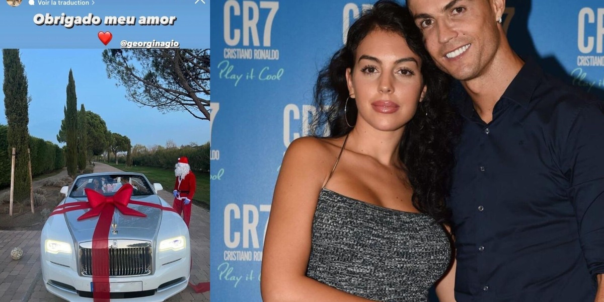 Il regalo esagerato di Georgina a Ronaldo per Natale: ecco quanto vale l'auto super lussuosa