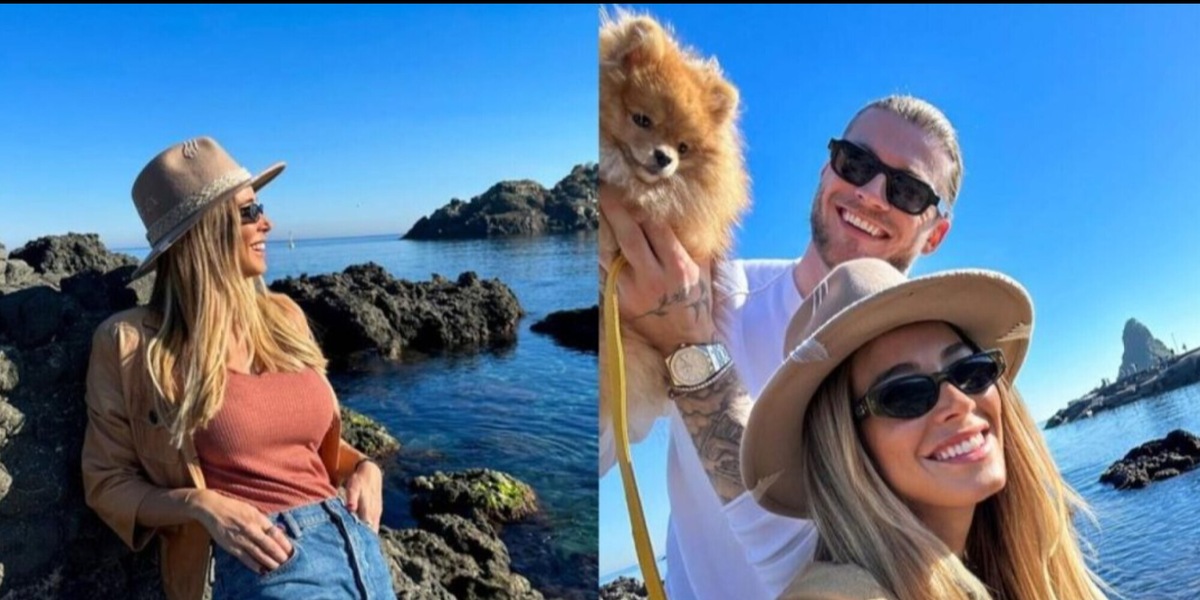 Diletta Leotta e Loris Karius: Natale insieme in Sicilia