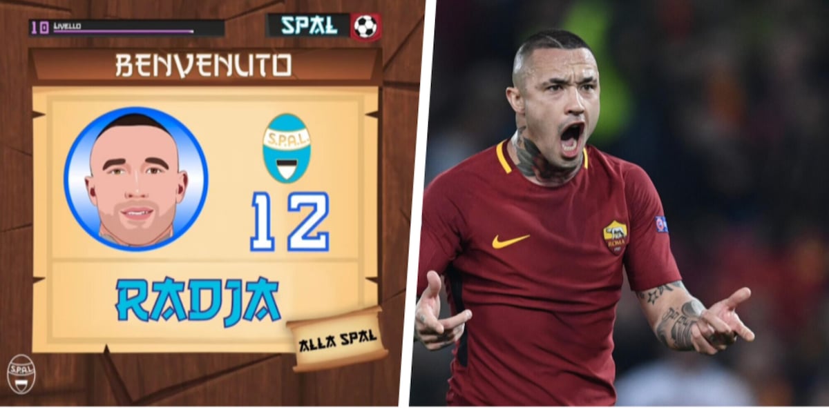 Nainggolan ritrova De Rossi: l'annuncio in stile videogioco della Spal