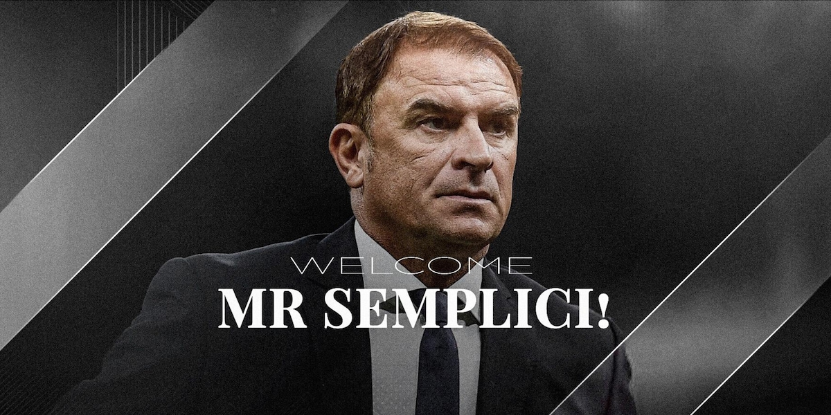 Spezia, è ufficiale: Semplici è il nuovo allenatore