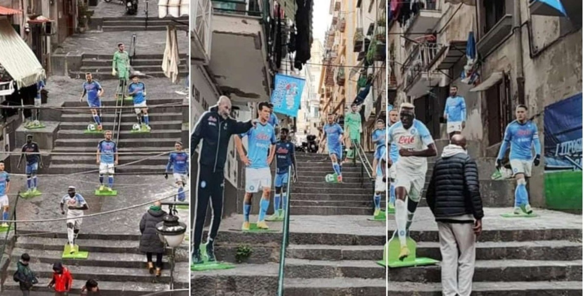 Tutto il Napoli ai Quartieri Spagnoli: ecco cosa è successo