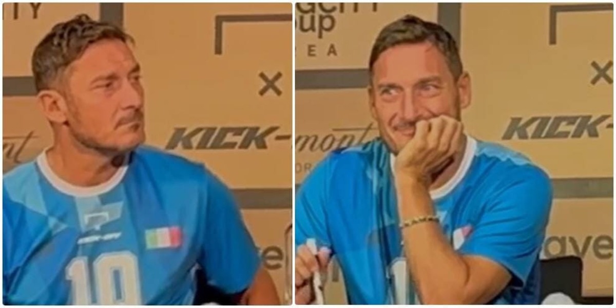 Totti e la conferenza esilarante in Corea: “Quanti romanisti, portateci fortuna”