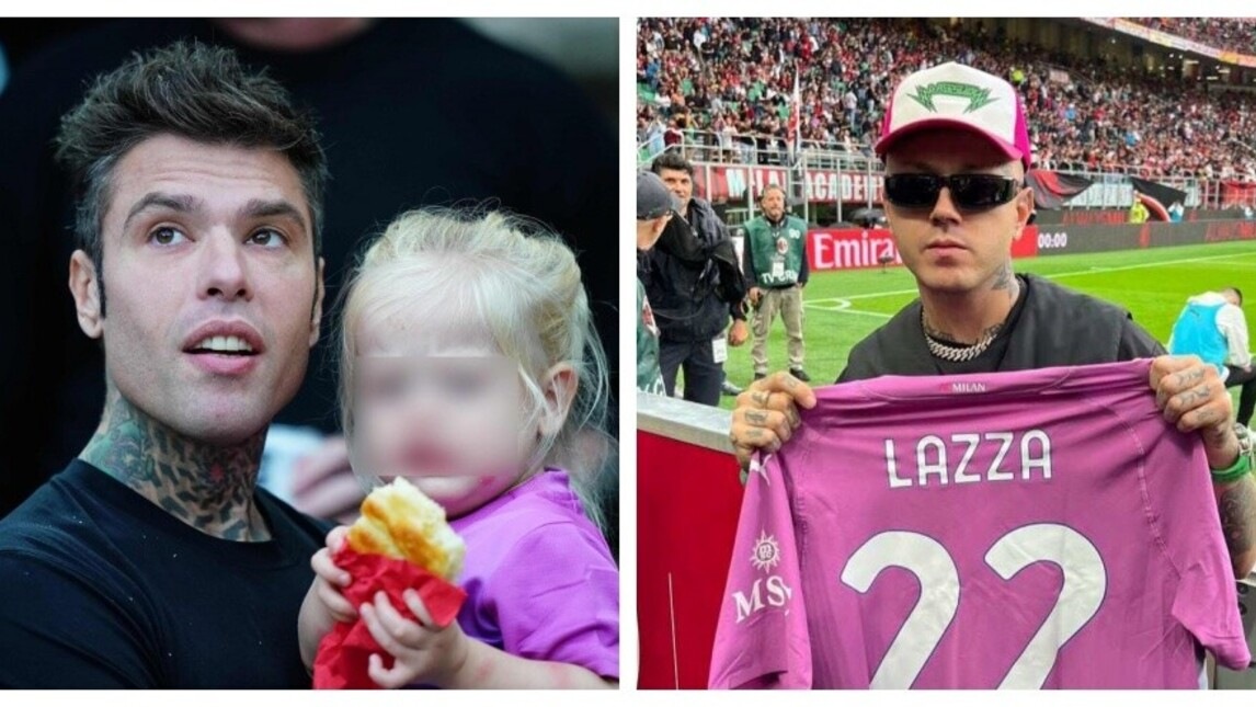 Milan-Verona, Fedez e Lazza scatenati sugli spalti: che show a a San Siro!
