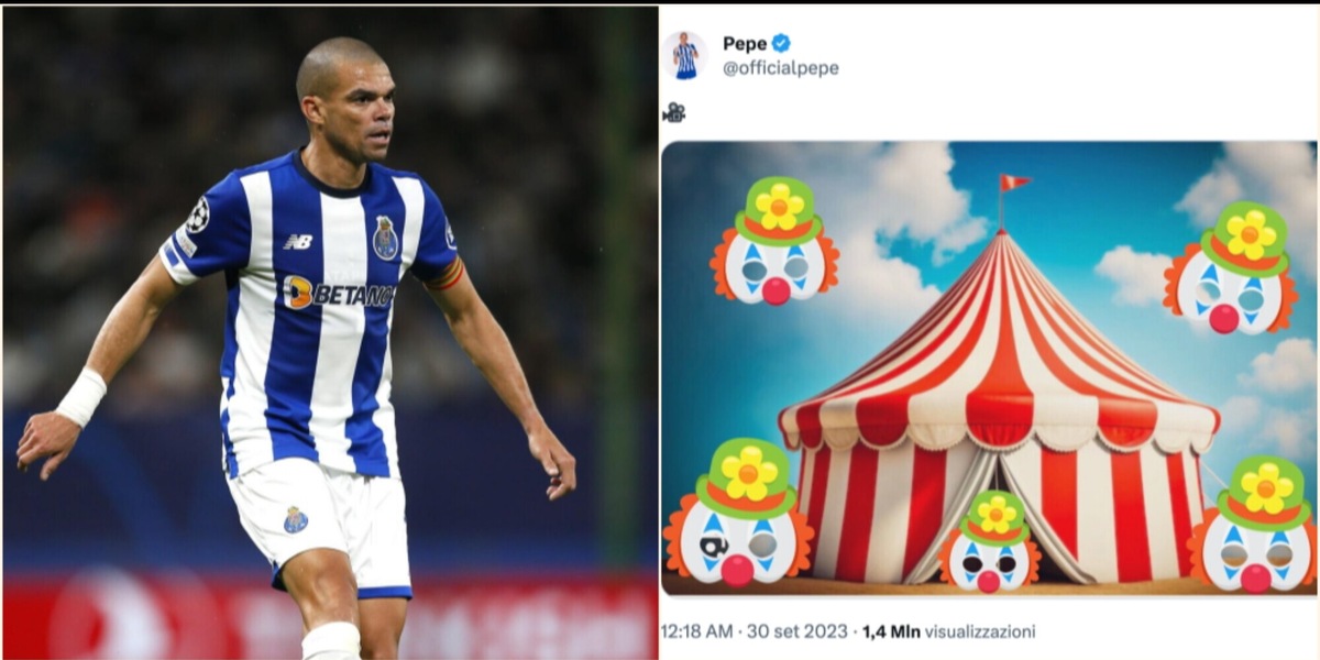 Porto ko con il Benfica, furia Pepe: l'arbitro diventa un pagliaccio