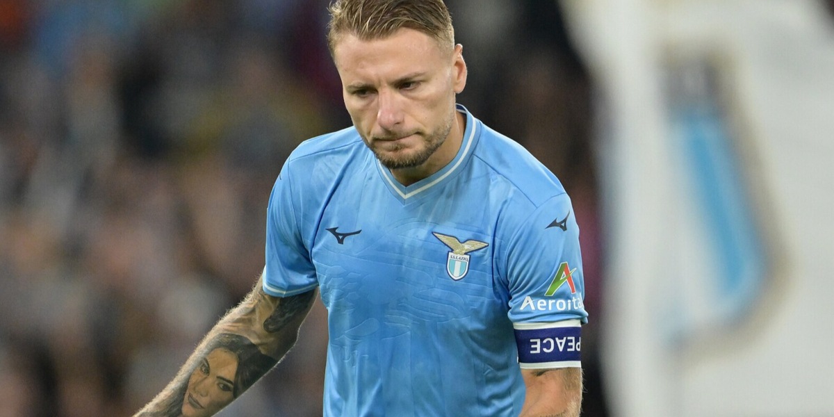 Lazio, problemi per Immobile: è a rischio per l’Atalanta