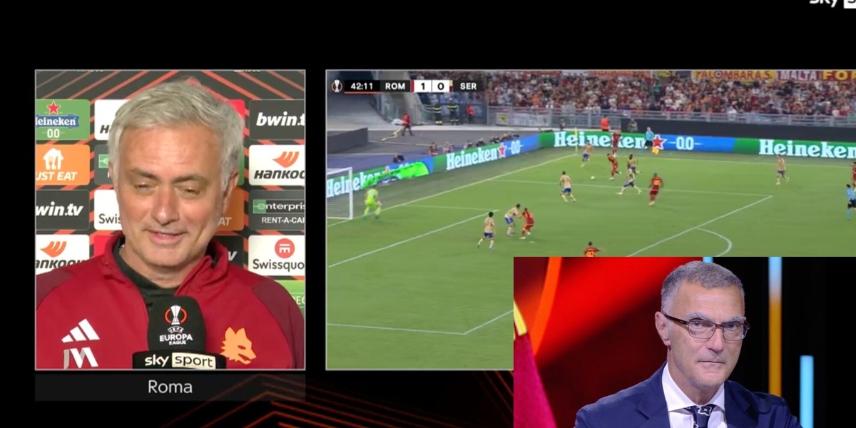 Mourinho-Bergomi, simpatico siparietto in diretta tv: "Non sono un paraculo"