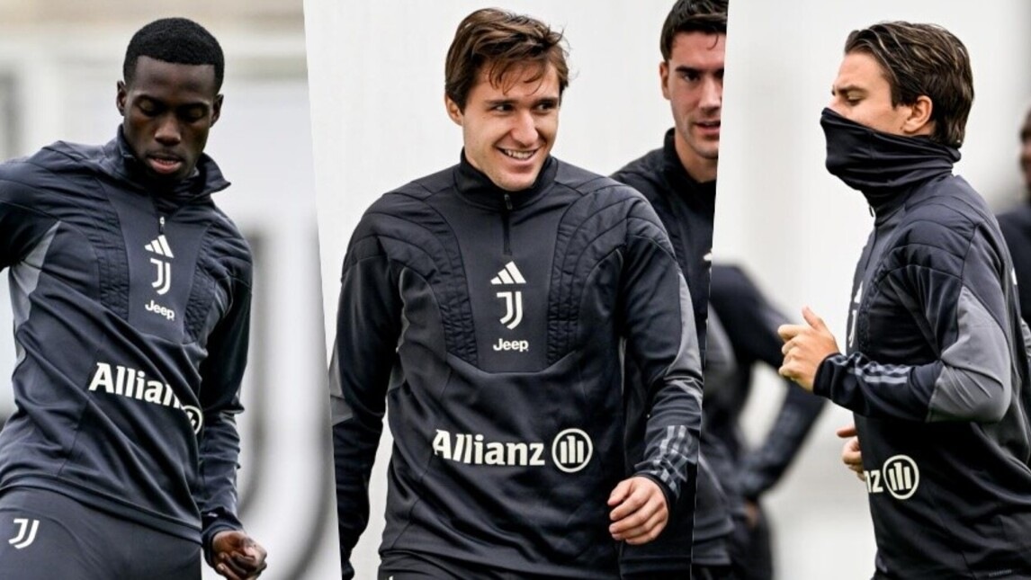 La Juve con il nuovo kit invernale di allenamento: tutti i dettagli