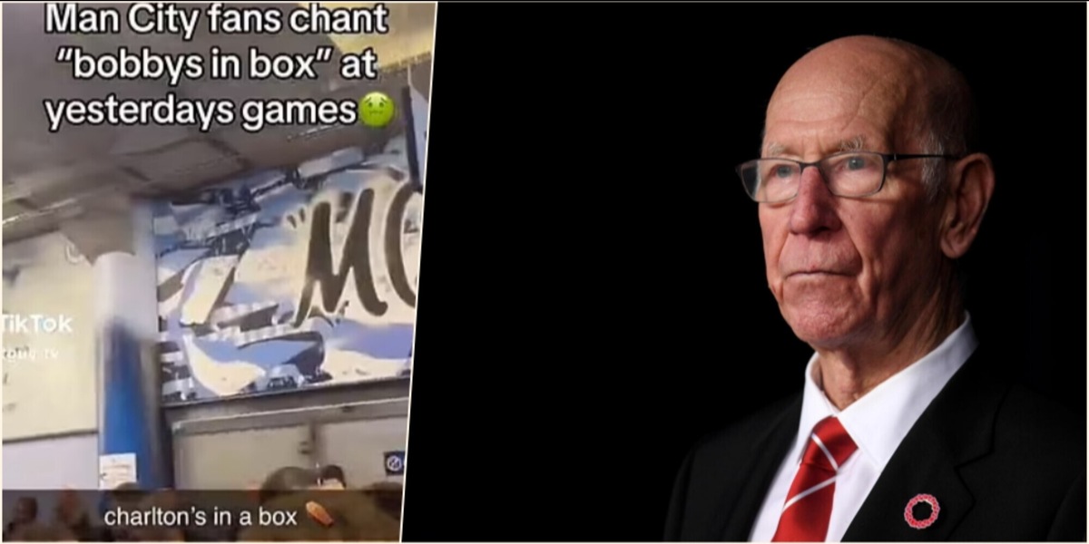 Cantavano cori vergognosi su Bobby Charlton: il Manchester City chiede scusa