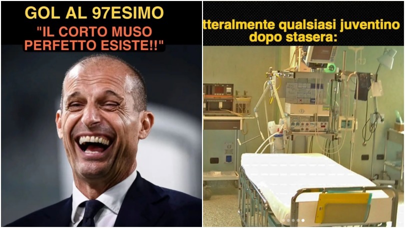 La Juve batte il Verona al 97': i social si scatenano