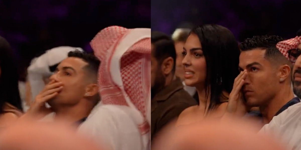 Fury-Ngannou, Ronaldo e Georgina impressionati per i colpi al limite