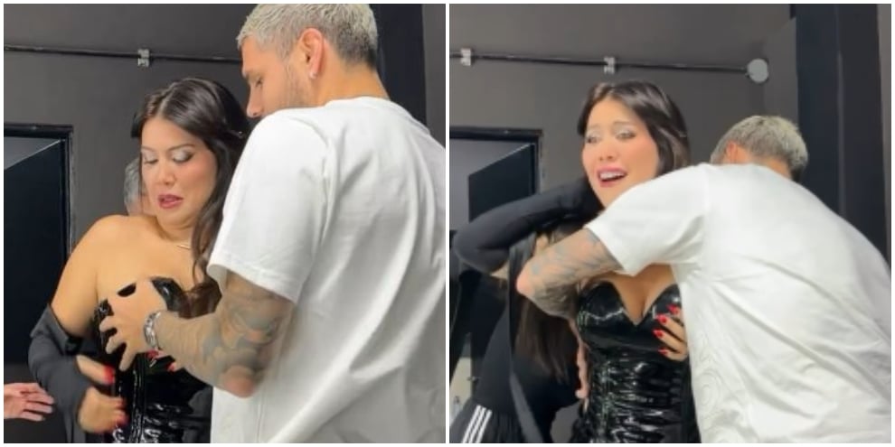 Wanda Nara, incidente hot con il corsetto prima di Ballando con le Stelle: e Icardi...