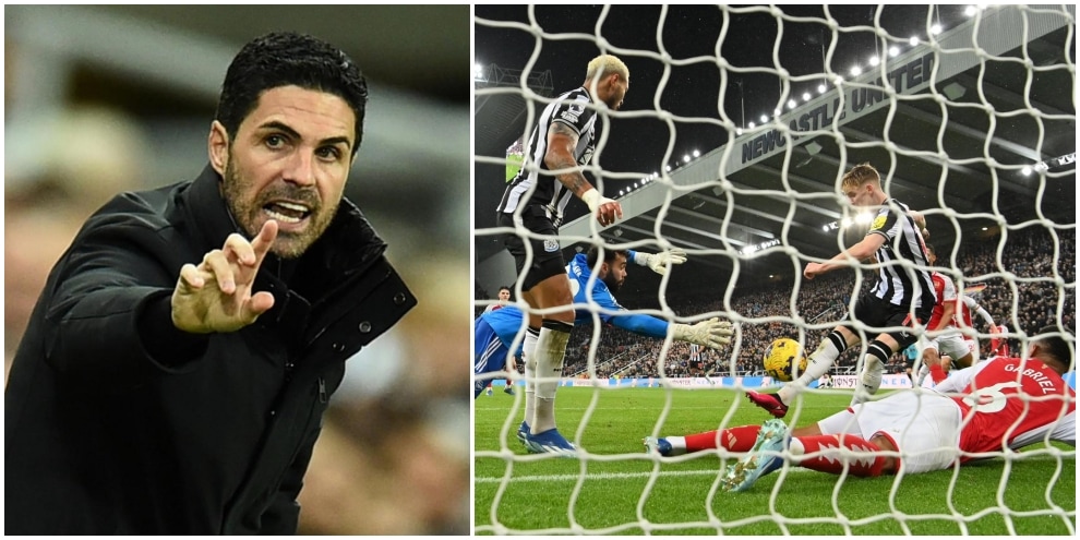 Arteta attacca il Var: "Mi vergogno". Cos'è successo in Newcastle-Arsenal