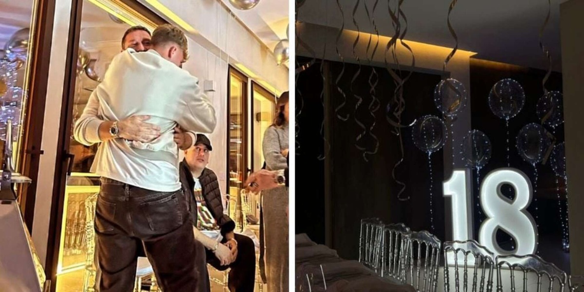 Cristian Totti, festa con papà Francesco: lacrime ed emozioni, cosa è successo