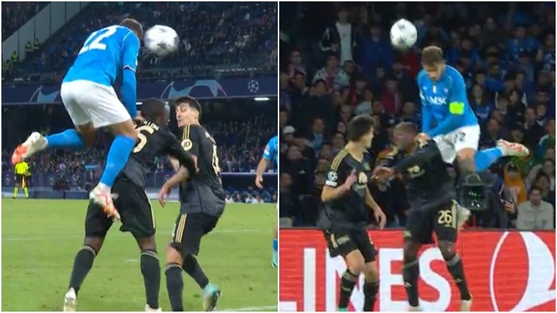 Napoli-Union, la sequenza del gol annullato a Anguissa