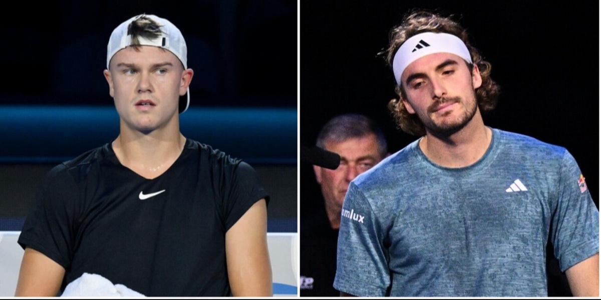 Rune incredulo dopo il ritiro di Tsitsipas alle Atp Finals: la reazione