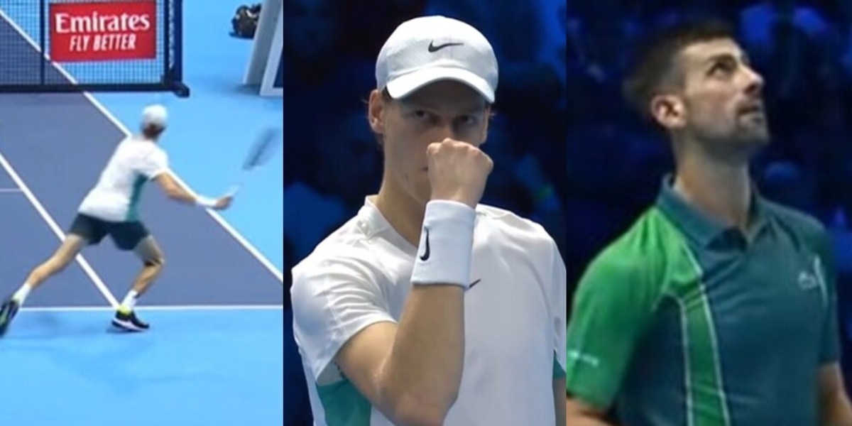 Sinner, punto pazzesco "alla Djokovic": pubblico in delirio alle Atp Finals