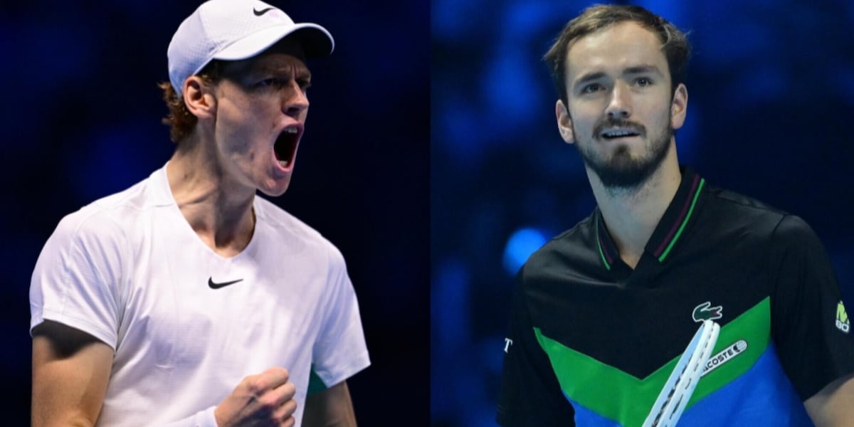 Diretta Sinner-Medvedev: orario e dove vedere in tv e in streaming le Nitto ATP Finals