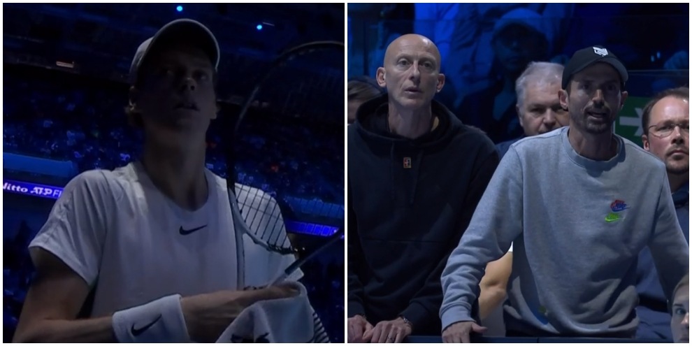 Il coach di Sinner e la frase urlata su Medvedev durante la semifinale alle Finals
