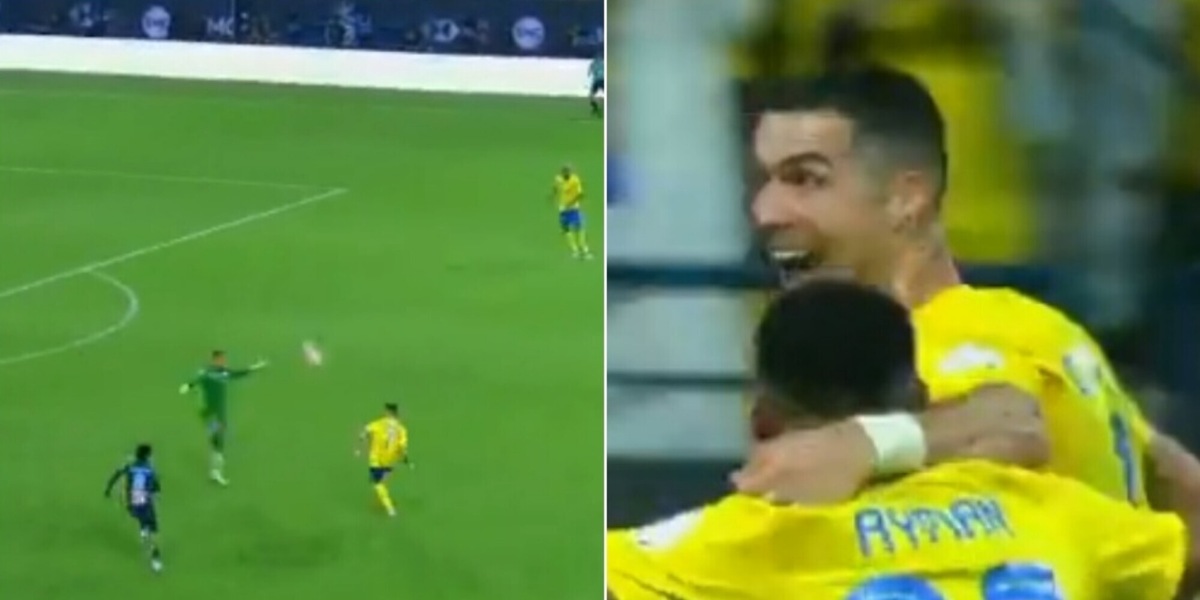 Ronaldo, gol clamoroso da centrocampo: il cronista perde la testa in diretta tv