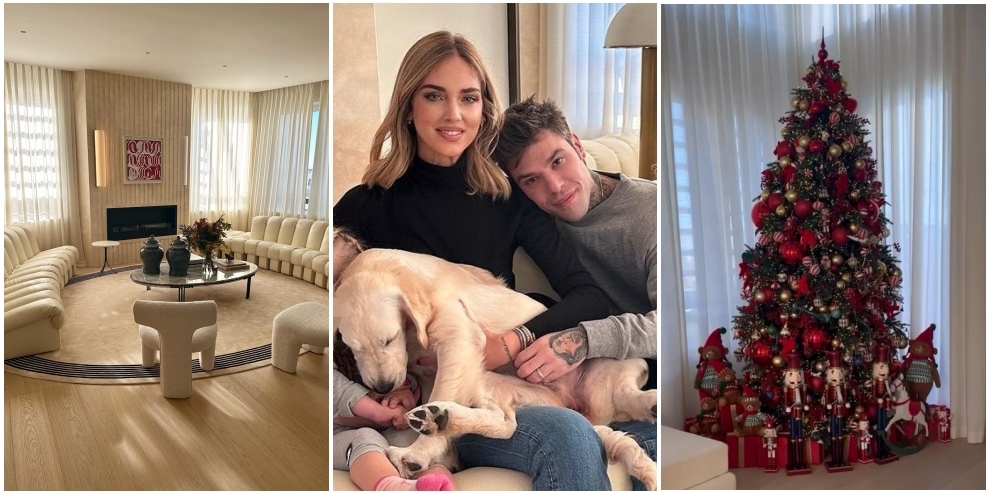 Chiara Ferragni si trasferisce nella nuova casa: c'è un albero di Natale molto particolare
