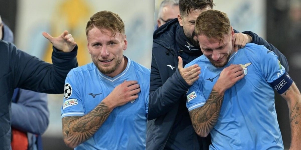 Immobile, gol e commozione: ecco la festa in Lazio-Celtic