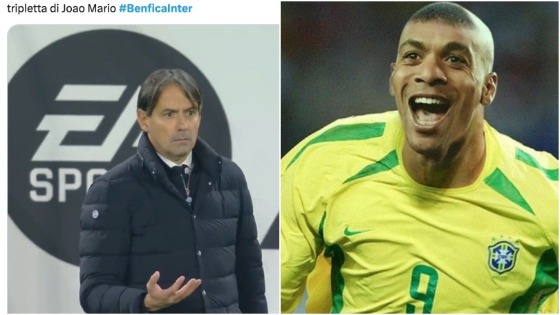 Benfica-Inter, la tripletta di Joao Mario diventa virale sui social: le ironie si sprecano