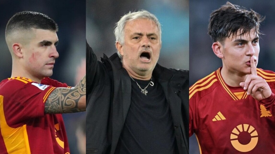 Roma, la probabile formazione scelta da Mourinho