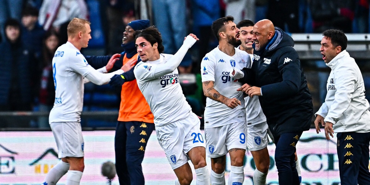 Genoa-Empoli 1-1: Cancellieri replica a Malinovskyi