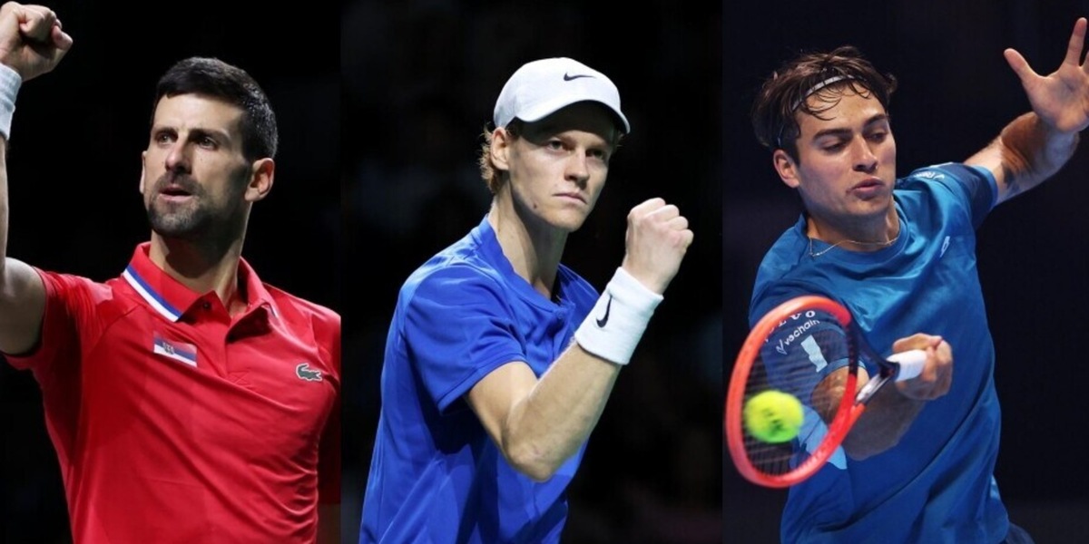 Ranking Atp, domina Djokovic. Sinner 4°, Cobolli fuori dalla top 100