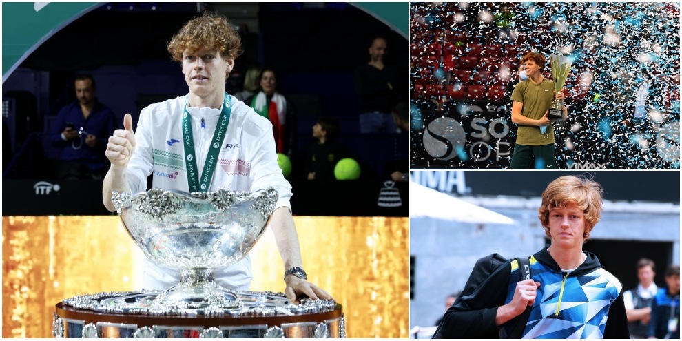 Sinner nella classifica Atp anno per anno: da numero 1.592 a 4 del mondo