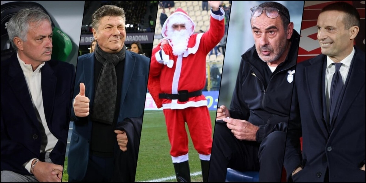 Serie A, la lettera a Babbo Natale delle big: Mourinho pensa a Taylor, Napoli senza orologi