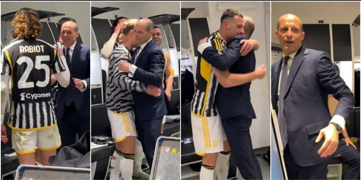 Allegri scatenato nello spogliatoio: il retroscena dopo Juve-Napoli