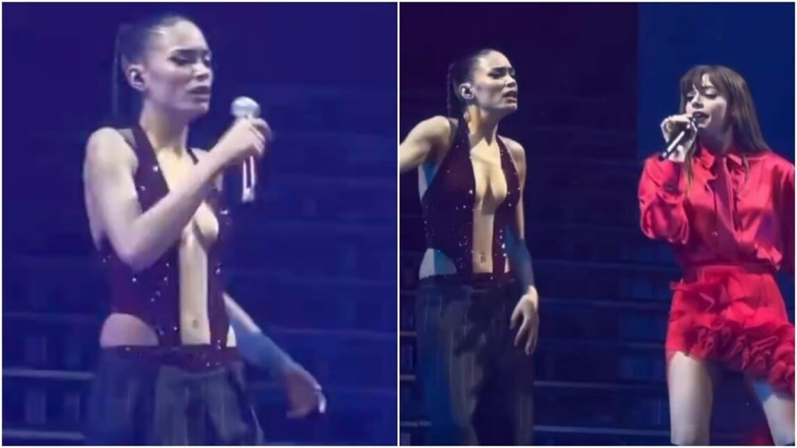 Elodie scatenata al concerto con Annalisa: i social impazziti