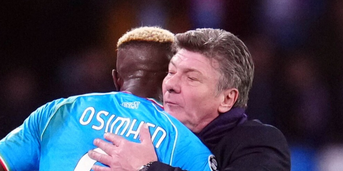 Napoli, la frase di Mazzarri sull'infortunio di Osimhen