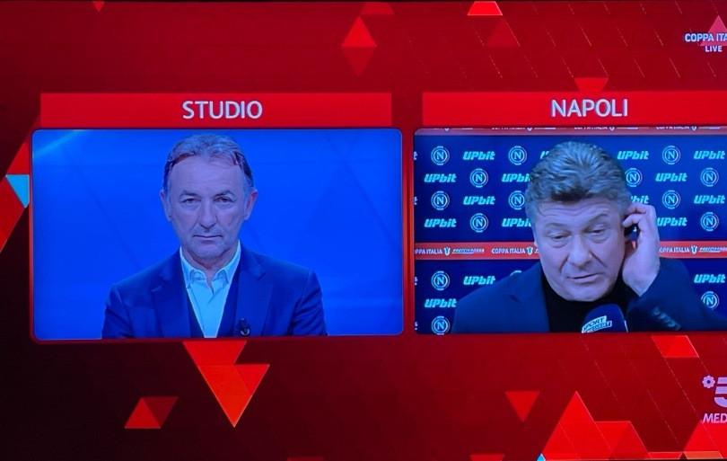 Mauro e il duro attacco ai giocatori del Napoli in diretta tv: "Vi faccio i nomi"