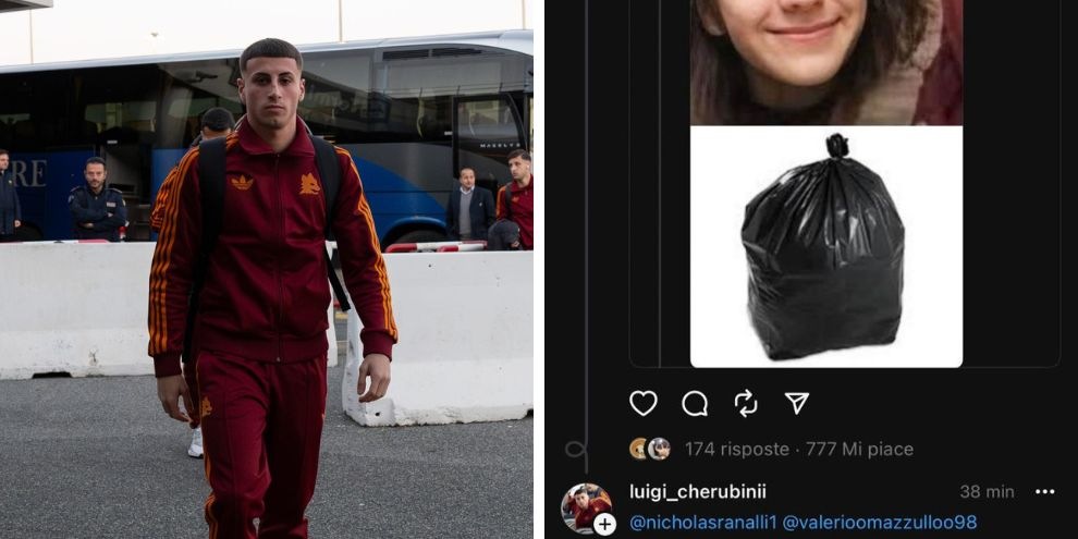 Roma, bufera social sul baby Cherubini per un post su Giulia Cecchettin